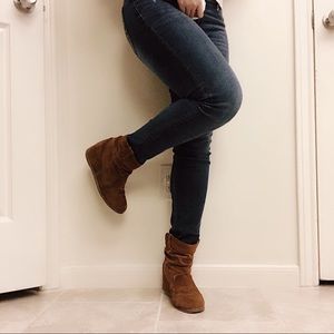 ALDO Suede Wedged Boots